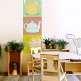Fototapete Loske - Tea Time 01 - Panorama - 48x260 cm 
