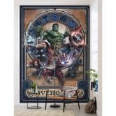 Non-woven tapet - Avengers Ornament - 200 x 280 cm 