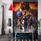Vlies Fototapete - Avengers vs Thanos - 200 x 280 cm 