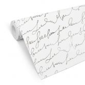 Mustertapete Das Schriftstück 