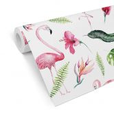 Mustertapete Kvilis - Tropicana-Flamingo 02 