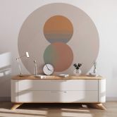 Behangcirkel Orara Studio - Sun and Moon - vliesbehang/zelfklevend vliesbehang 