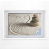 Raamfolie Stone in Sand 02 
