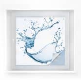 Sichtschutzfolie Splash - quadratisch 
