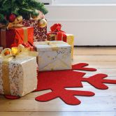 Weihnachtsbaumdecke - Schneeflocke 