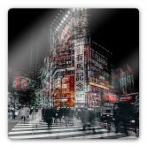 Glasbild Chiriaco - Colours of Tokyo 