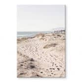 Glasbild 1X Studio - Strandaufgang an den Dünen 