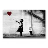 Glasschilderijen Banksy - Meisje met ballon 