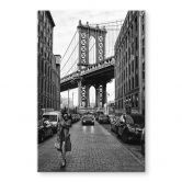 Glasschilderij Bolton - Manhattan Beauty 