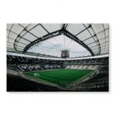 Glasbild Eintracht Frankfurt - Stadion Fan-Kurve 