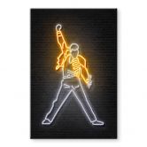 Glasschilderijen Freddy Mercury - Mielu 