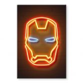 Glasschilderijen Iron Man - Mielu 