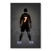 Glasbild Ronaldo - Mielu 
