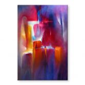 Glasbild Schmucker - Farbspiel 