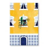 Glasbild Lissabon Fassade - Tomljanovic 