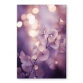 Glasbild Zarte Orchidee in Lila - Treechild 