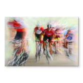 Glasbild Urlings - Radrennen - Die letzte Runde 