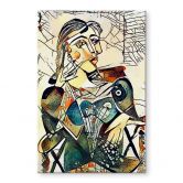 Glasbild Zamart - Hommage an Picasso - Dora 