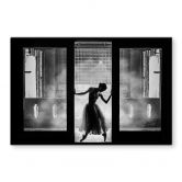 Glasbild Wibisono - Die Ballerina 