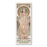Mucha - Moet and Chandon Dry Imperial Glass art - Panorama 