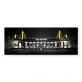 Glasbild Stadion in Dortmund - Grey 