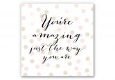 Wandbild Confetti & Cream - You are amazing 