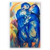 Wandbild Marc - Turm der blauen Pferde 
