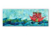 Leichtes Wandbild Blanz - Arche Noah | mattes Finish 