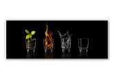 Wandbild Frutos Vargas - The Four Elements - Panorama 