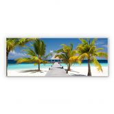 Wandbild Der Weg ins Paradies - Panorama 