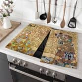 Klimt stove cover plate - The fulfillment 