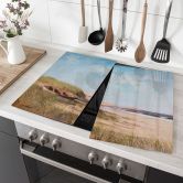Silva stove cover plate - On the beach 