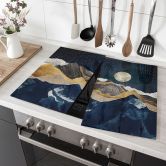Stove cover plate - Starry sky in winter - SpaceFrog Designs 