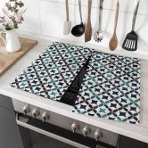 Herdabdeckplatte Portugiesisches Muster - Azulejos - Treechild 