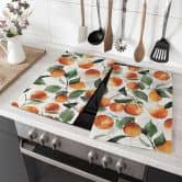 Dækplade til komfur Fruity mandarins - UN Designs 