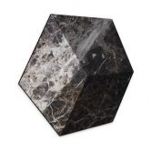 3D Hexagon - Alu-Dibond Marmor 08 