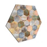 Hexagon Dibond Fredriksson - Marmer & Parelmoer 