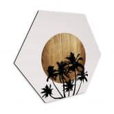 Hexagon - Alu-Dibond Kubistika - Miami Beach 
