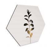 Hexagon - Alu-Dibond Kubistika - Monochromatica 