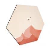 Hexagon - Alu-Dibond Kubistika - Zugspitze 