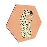 Wandbild Eleganter Gepard mit Sonnenbrille - Oltmanns - Alu-Dibond 