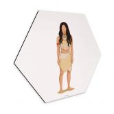 Hexagon - Alu-Dibond Tohmé - Pocahontas 