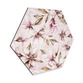 Hexagon - Alu-Dibond UN Designs - Soft Magnolia 