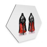 Hexagon - Alu-Dibond High Heels 