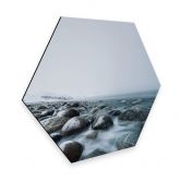 Hexagon - Alu-Dibond - Gezeiten 