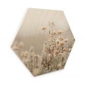 Hexagon Hout Annie - Ice Flowers 