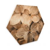 Hexagon - Holz Annie - Zarte Blüten 