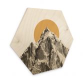 Hexagone - Bois Soleil derrière la montagne - Bodart 