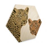 Hexagon - Holz Goed Blauw - Die Leoparden 