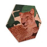 Hexagon - Holz Goed Blauw - Goldener Panther 